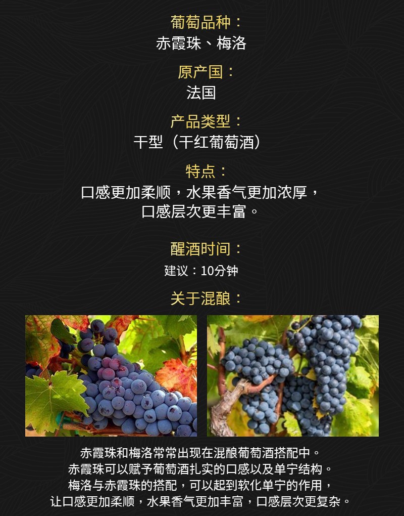 小黄鸭下载413法国原瓶进口干红葡萄酒(图2)